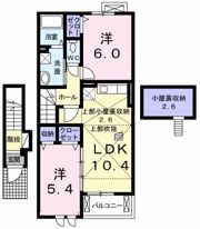 プリマヴェーラK Cの間取り画像