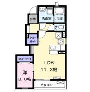 グリーンコンフォートⅡの間取り画像