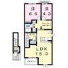 ラフレシールBの間取り画像