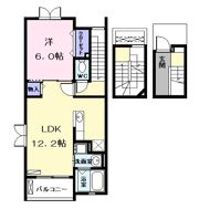 プリムローズⅢの間取り画像