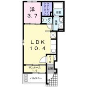 メゾンクレールの間取り画像