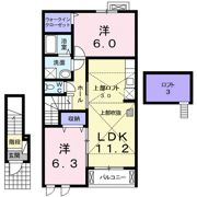 マルクパージュの間取り画像