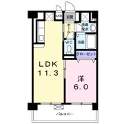 横網 リバーイーストの間取り画像