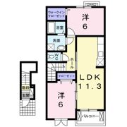 オアシス ウノの間取り画像