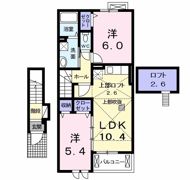 ベル ジュネス Ⅰの間取り画像