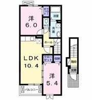 ベル ジュネス Ⅰの間取り画像