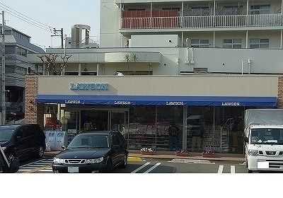 近くのローソン神戸異人館通店様まで450m（徒歩6分）