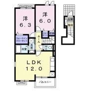 リバー マージの間取り画像