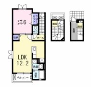 フィオーレ小倉の間取り画像