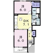 レガーメ Ⅰの間取り画像