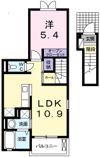 ポレール伊川 Ⅲの間取り画像