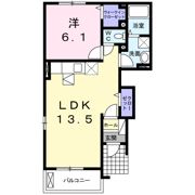 ミルキー Ⅳの間取り画像