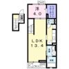 プレッソⅡの間取り画像