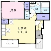 アンベリールⅢの間取り画像