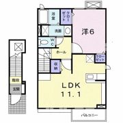 sky・leiseの間取り画像