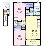 ブライトハーモニーBの間取り画像