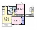 ライズアンドシャインⅡの間取り画像