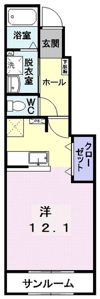 コリーヌAの間取り画像