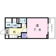 エバーグリーンの間取り画像