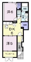 セレノコルソの間取り画像
