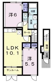 セレノコルソの間取り画像