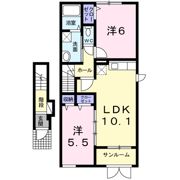 セレノコルソの間取り画像