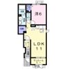 レーブ立野の間取り画像