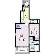 パルケ島崎の間取り画像
