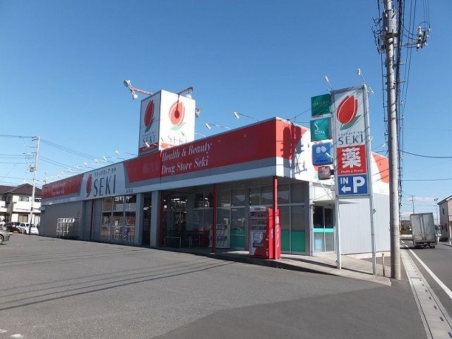 近くのセキ薬品まで1,000m（徒歩13分）