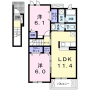 ブライト 池下の間取り画像