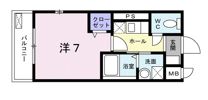 フラウム高田西の間取り画像