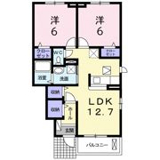 ビサイド Aの間取り画像