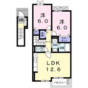フォレスト ブリーズMKⅡ Bの間取り画像