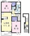 グランツAの間取り画像