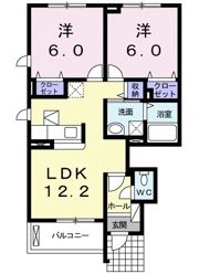 ベルデ ブリッサⅠの間取り画像