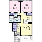 プラシード沖野の間取り画像