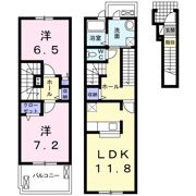レザンⅡの間取り画像