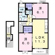 ラフレシールの間取り画像