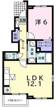 ウィンクルムの間取り画像