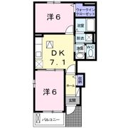 メゾン セルバンの間取り画像