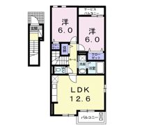 セレーノ光Ⅱの間取り画像