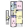 K・forest Ⅰの間取り画像