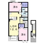 フラワーコート ネオの間取り画像