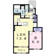 プラシード アルバの間取り画像