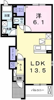 グランツ・Sの間取り画像