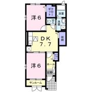 フェリチタの間取り画像