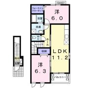 レジデンス サンフラワーの間取り画像