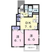 メゾン雅 Bの間取り画像