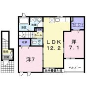 ポラリスⅡの間取り画像