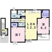 ポラリスⅡの間取り画像